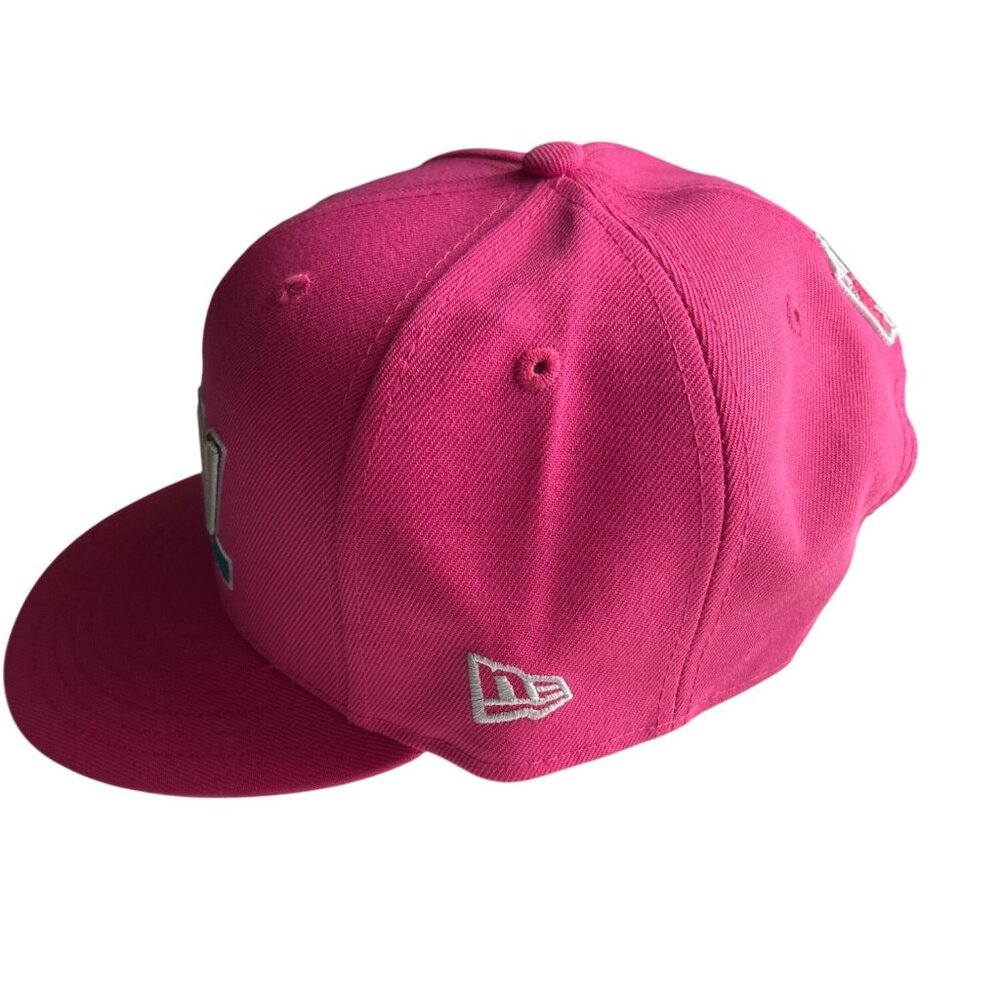 New Era NFL Super Bowl LIV Snapback Cap Pink One Size Fits Most 100% Polyester - Picture 2 of 7